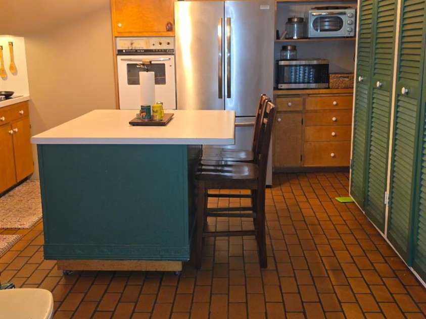 313 Main Street, Morganton, NC 28655.  MLS# CAR4275502, YatesRealty ID 663. New stainless-steel refrigerator added 2026