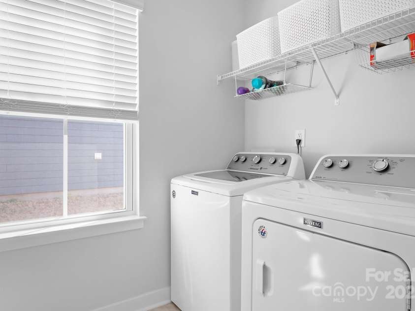 781 Hazel Way, Denver, NC 28037.  MLS# CAR4232331, YatesRealty ID 6631. Laundry Room has Ample Space for Storage