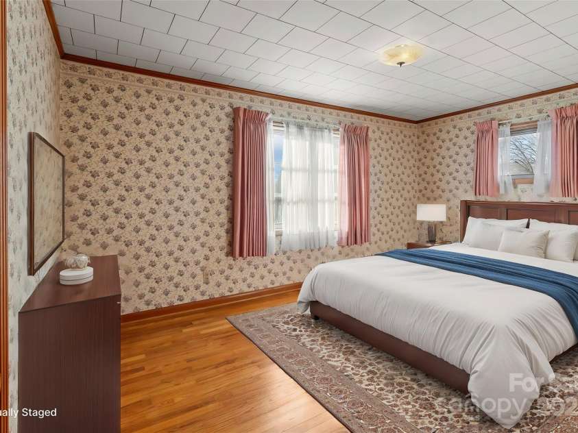 700 Snuggs Street, Albemarle, NC 28001.  MLS# CAR4212632, YatesRealty ID 6636. Virtually Staged - Bedroom 2