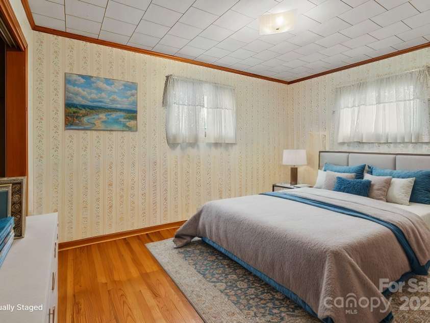 700 Snuggs Street, Albemarle, NC 28001.  MLS# CAR4212632, YatesRealty ID 6636. Virtually Staged - Bedroom 3