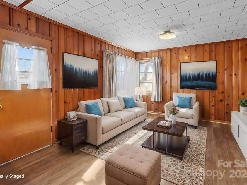 700 Snuggs Street, Albemarle, NC 28001.  MLS# CAR4212632, YatesRealty ID 6636. Virtually Staged - Den