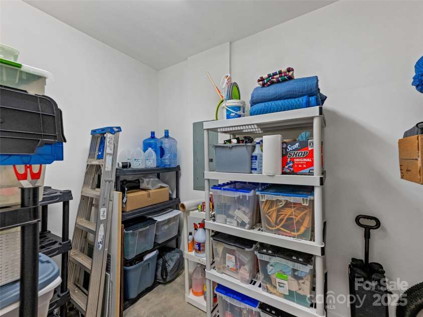 219 Westover Alley, Asheville, NC 28801.  MLS# CAR4240387, YatesRealty ID 6644. Storage Areas
