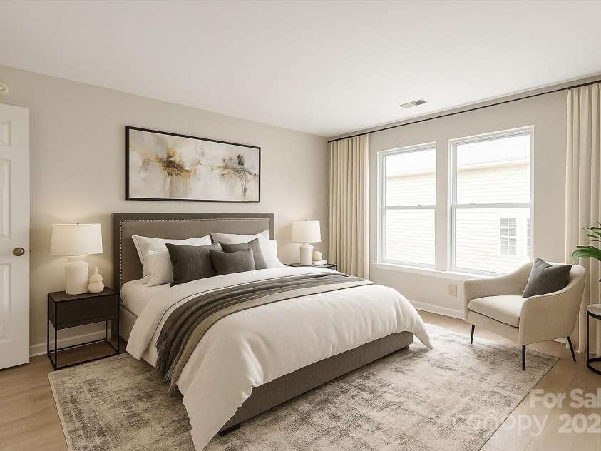 3227 Deshler Morris Lane, Charlotte, NC 28216.  MLS# CAR4244473, YatesRealty ID 6645. Virtual staged spare bedroom-1