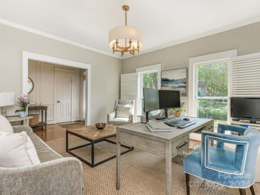 1218 Wareham Court, Charlotte, NC 28207.  MLS# CAR4177467, YatesRealty ID 665. Office/Den