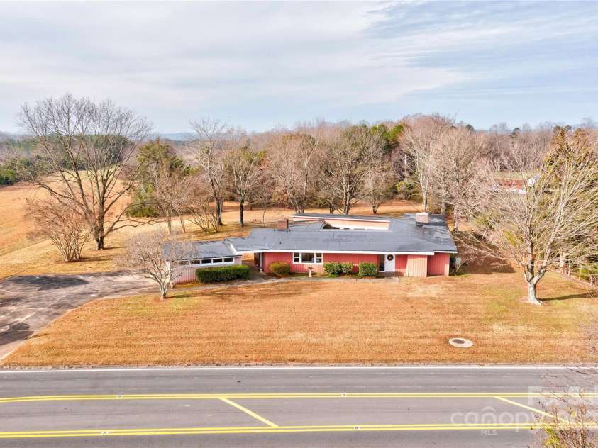3809 Polkville Road, Shelby, NC 28150.  MLS# CAR4327106, YatesRealty ID 665. Aerial View