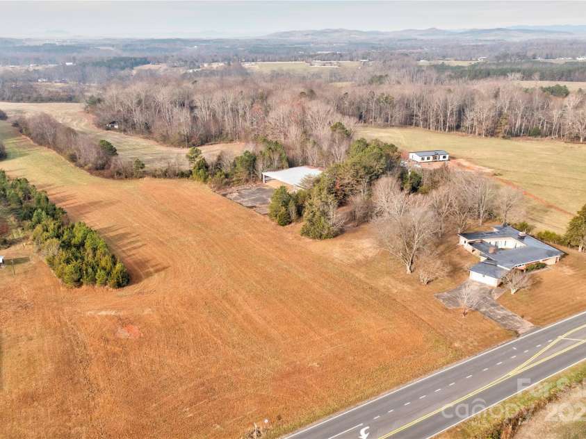3809 Polkville Road, Shelby, NC 28150.  MLS# CAR4327106, YatesRealty ID 665. Aerial View