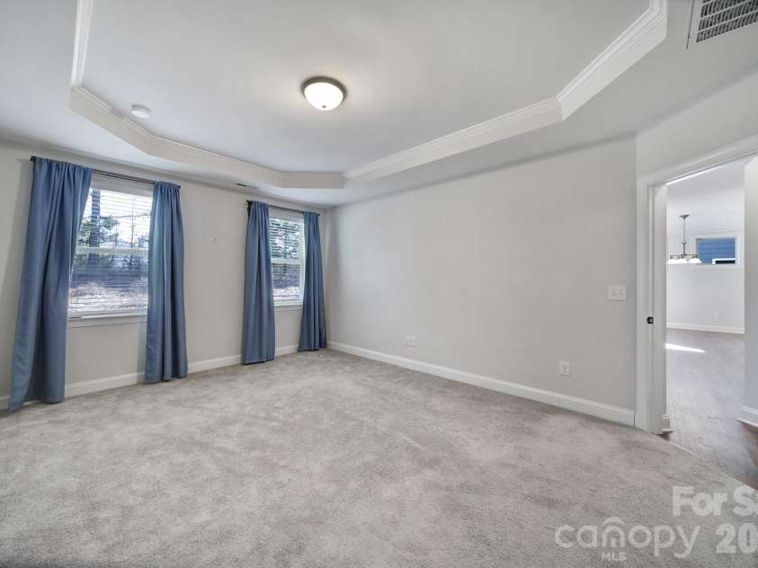 2118 Old Evergreen Parkway, Indian Trail, NC 28079.  MLS# CAR4331774, YatesRealty ID 6652. Owners Bedroom