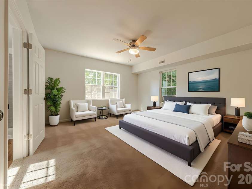 214 Washington Avenue, Bessemer City, NC 28016.  MLS# CAR4404142, YatesRealty ID 6656. Virtually Staged First Floor Primary