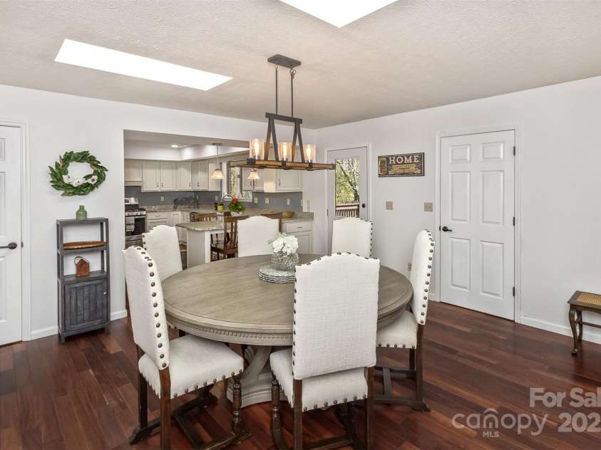 147 Canaan Drive, Candler, NC 28715.  MLS# CAR4248195, YatesRealty ID 6658. Dining Room.