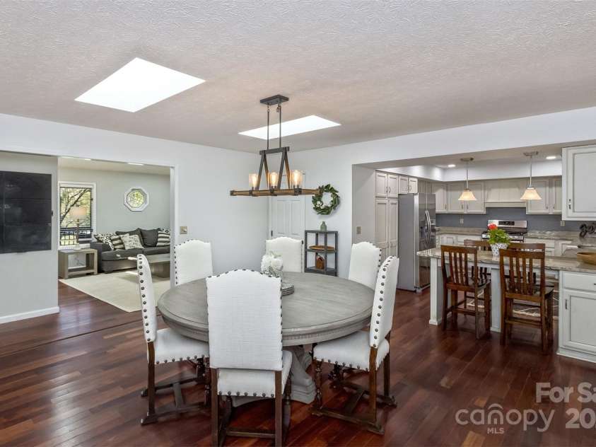 147 Canaan Drive, Candler, NC 28715.  MLS# CAR4248195, YatesRealty ID 6658. Dining Room.
