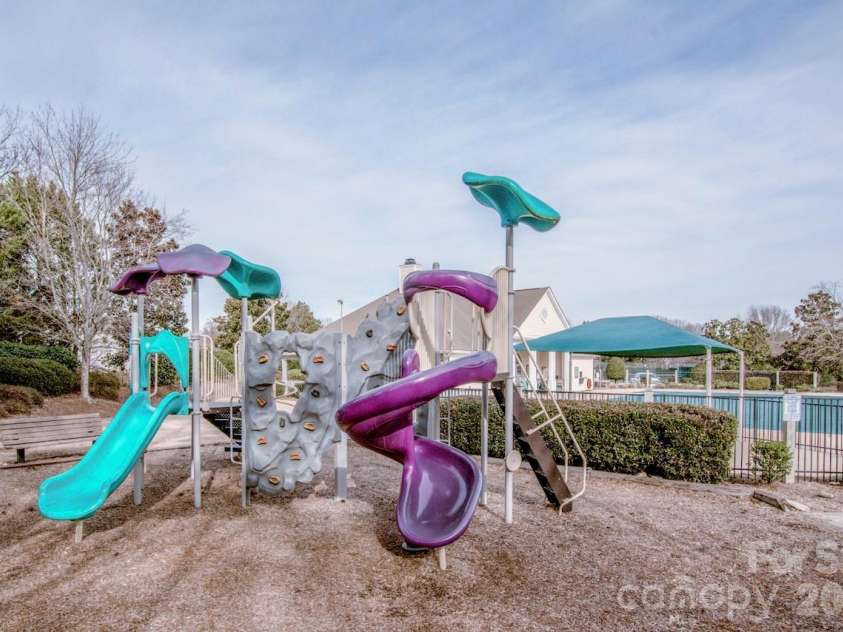 3233 Mannington Drive, Charlotte, NC 28270.  MLS# CAR4414989, YatesRealty ID 6660. Playground located next to community pool
