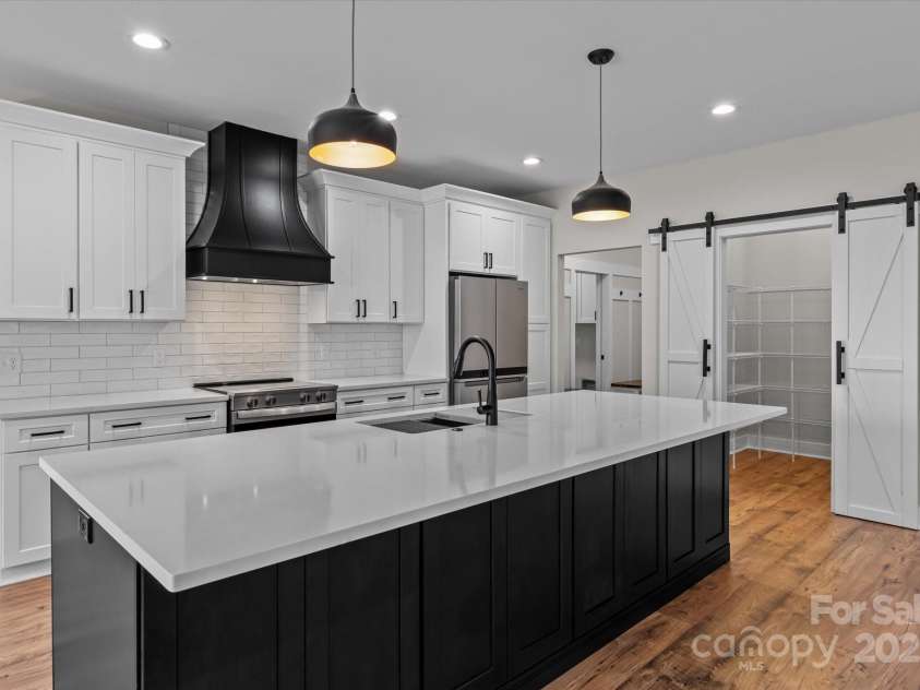 1500 Crowders Creek Road, Gastonia, NC 28052.  MLS# CAR4321860, YatesRealty ID 667. Dream Kitchen, Island with extra storage and seating, Walk-in Pantry, SS Appliances