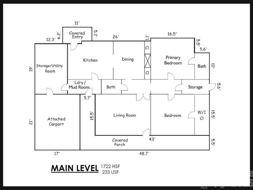 30 Forest Avenue, Granite Falls, NC 28630.  MLS# CAR4217074, YatesRealty ID 6671. 
