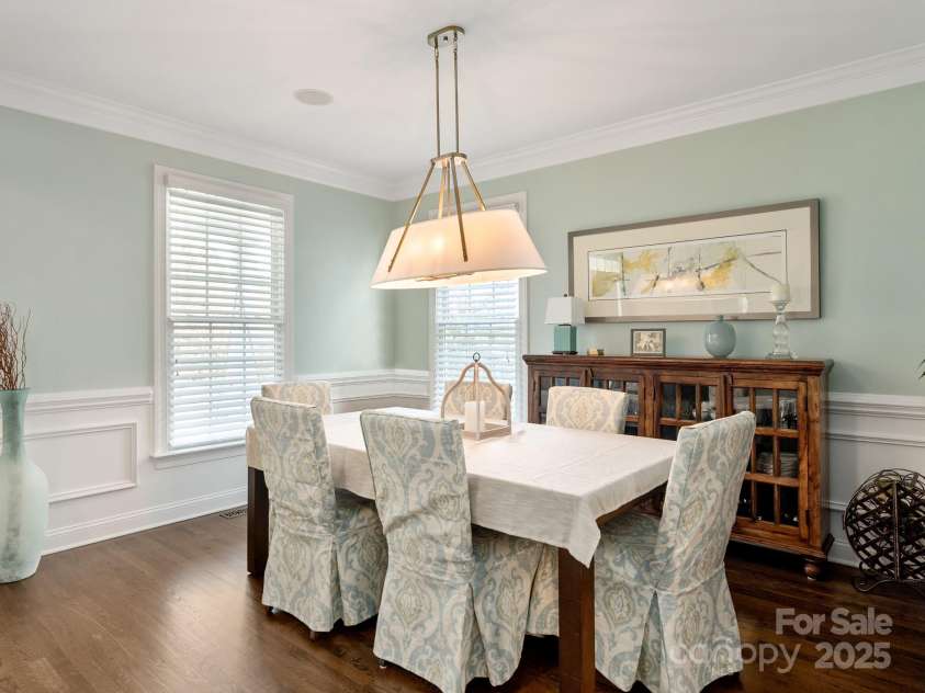 875 Stratford Run Drive, Fort Mill, SC 29708.  MLS# CAR4229364, YatesRealty ID 6682. Formal dining room