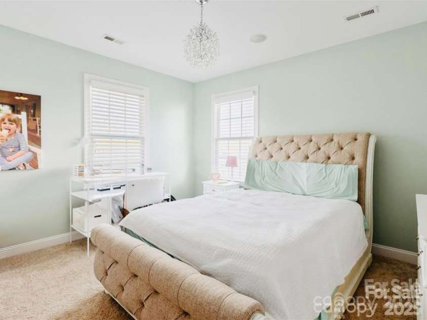 875 Stratford Run Drive, Fort Mill, SC 29708.  MLS# CAR4229364, YatesRealty ID 6682. One of three secondary bedrooms - with CUSTOM closet