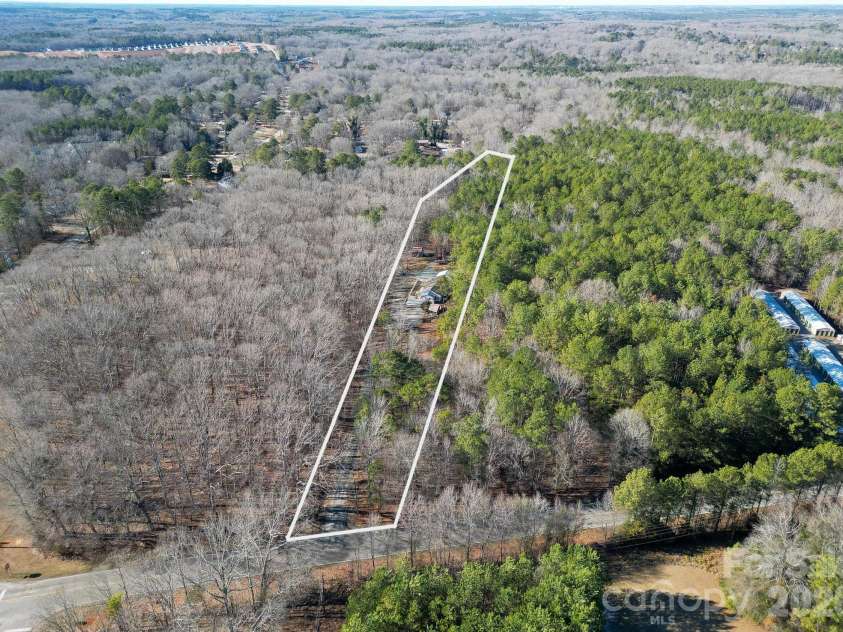 619 Hubbard Drive, Lancaster, SC 29720.  MLS# CAR4341417, YatesRealty ID 6686. Aerial View