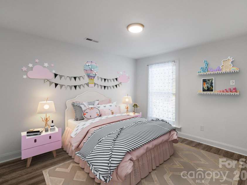 619 Hubbard Drive, Lancaster, SC 29720.  MLS# CAR4341417, YatesRealty ID 6686. Bedroom 2 Virtually Staged