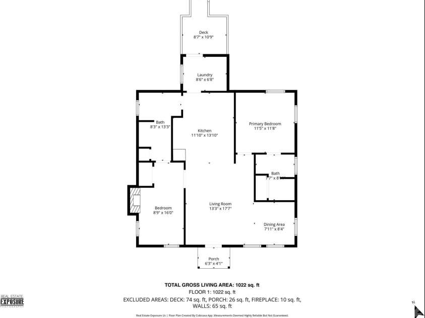 105 Hilltop Lane, Clover, SC 29710.  MLS# CAR4357323, YatesRealty ID 6690. 