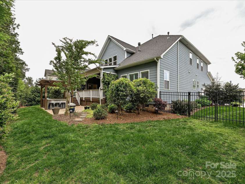 358 Hampton Trail Drive, Fort Mill, SC 29708.  MLS# CAR4246970, YatesRealty ID 6696. Back of house