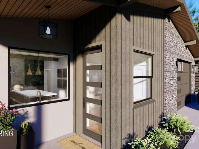 602 Storybook Villas Trail, Asheville, NC 28804.  MLS# CAR4211329, YatesRealty ID 671. Inviting entry