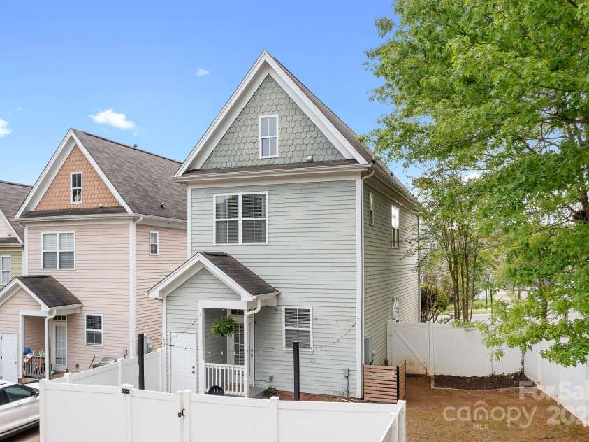 6603 Park Meadows Place, Huntersville, NC 28078.  MLS# CAR4240534, YatesRealty ID 6714. Rear of home and storage room