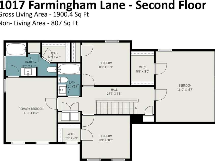 1017 Farmingham Lane, Indian Trail, NC 28079.  MLS# CAR4361381, YatesRealty ID 6727. 