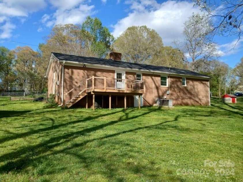 111 Bobby Lee Lane, Mooresville, NC 28115.  MLS# CAR4127085, YatesRealty ID 6728. Back of Home