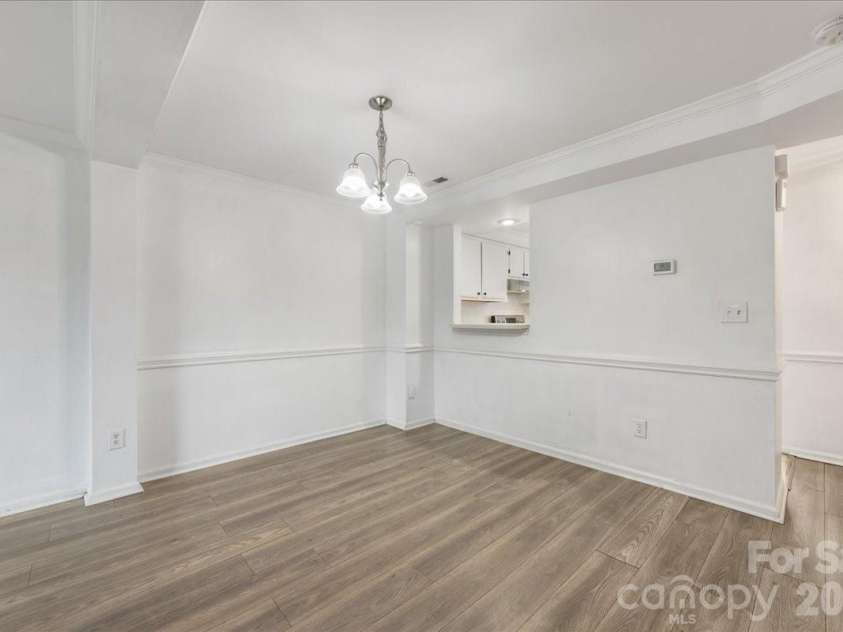 237 Water Oak Drive, Pineville, NC 28134.  MLS# CAR4351240, YatesRealty ID 6728. Dining room