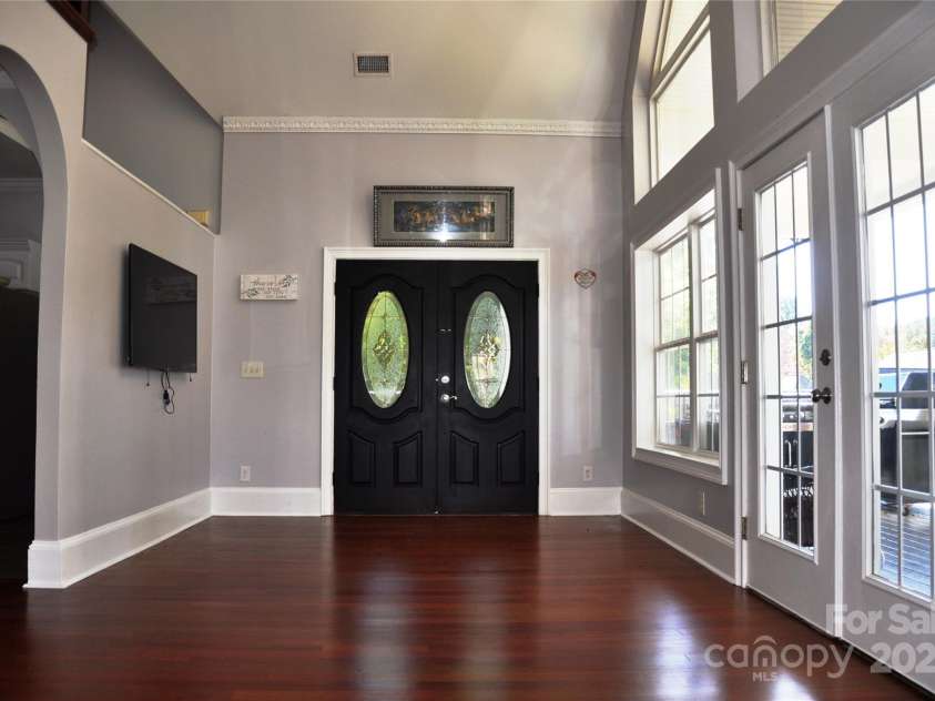 3645 Lake Bluff Drive, Sherrills Ford, NC 28763.  MLS# CAR4277092, YatesRealty ID 673. FRONT DOOR