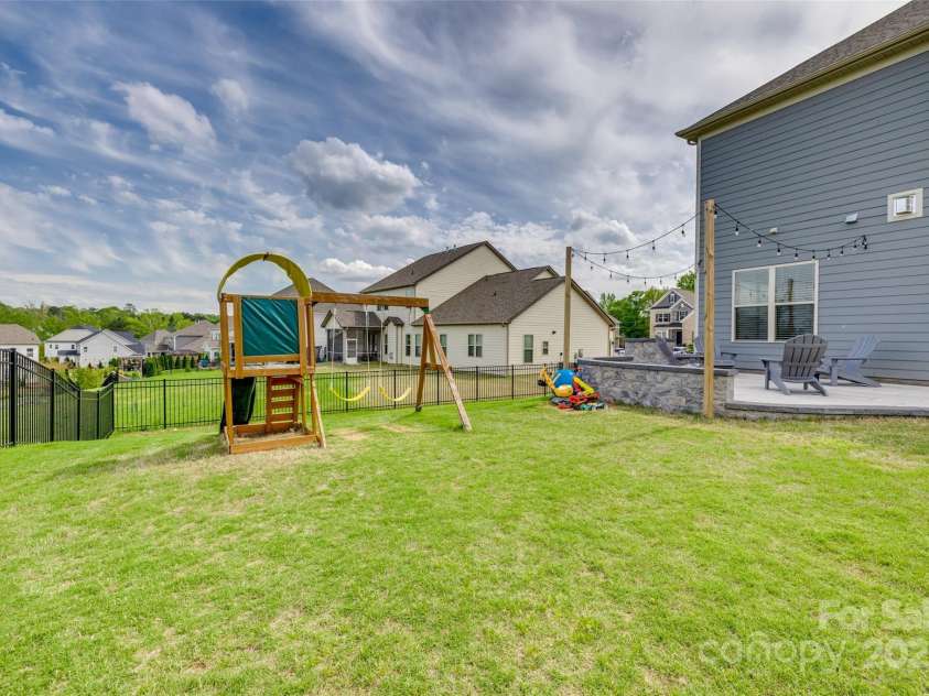 7157 Sumters Camp Trail, Indian Land, SC 29707.  MLS# CAR4245064, YatesRealty ID 6741. Large Flat and Fully Fenced Backyard