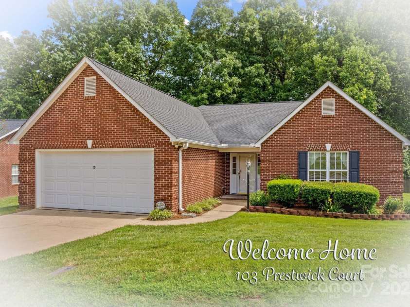 103 Prestwick Court, Salisbury, NC 28146.  MLS# CAR4270026, YatesRealty ID 6744. 
