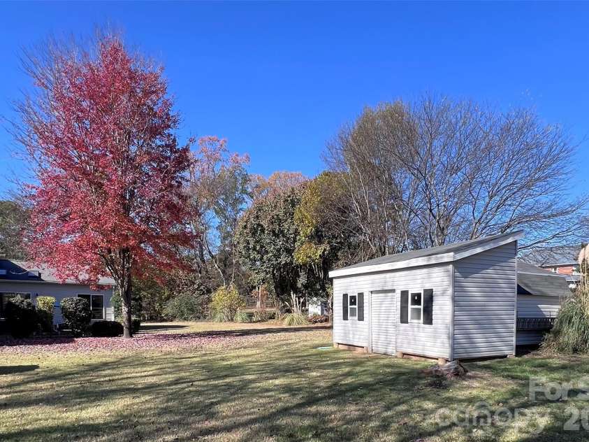 4333 Glen Eagles Lane, Concord, NC 28027.  MLS# CAR4347489, YatesRealty ID 6749. Backyard and Shed