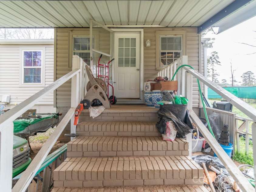 1216 Center Street, Wadesboro, NC 28170.  MLS# CAR4235505, YatesRealty ID 6751. Backdoor steps leading to a beautiful yard!
