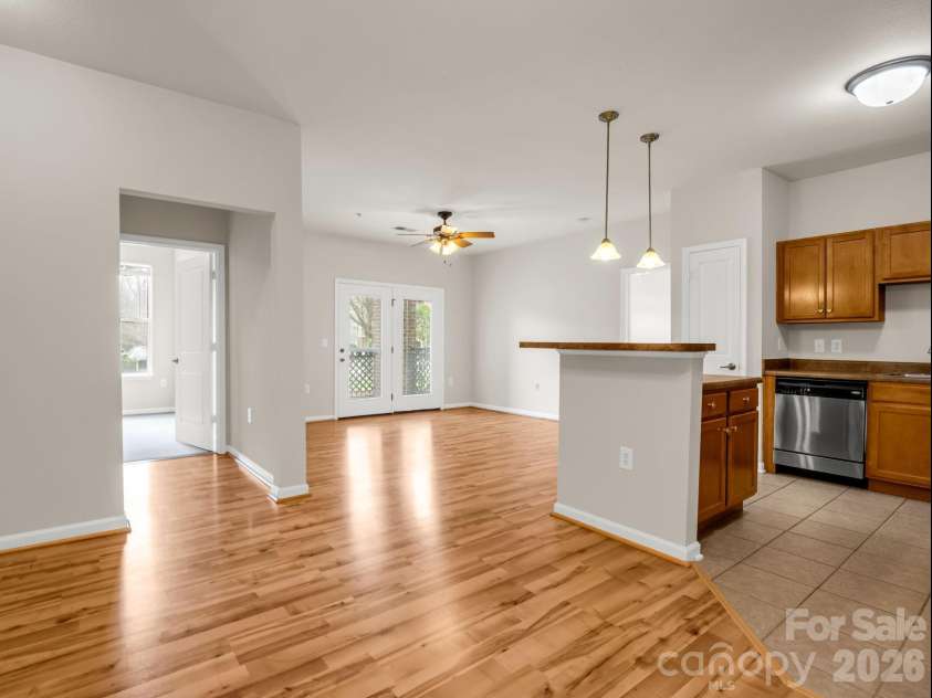 181 Brickton Village Circle, Fletcher, NC 28732.  MLS# CAR4351258, YatesRealty ID 6764. From the dining area