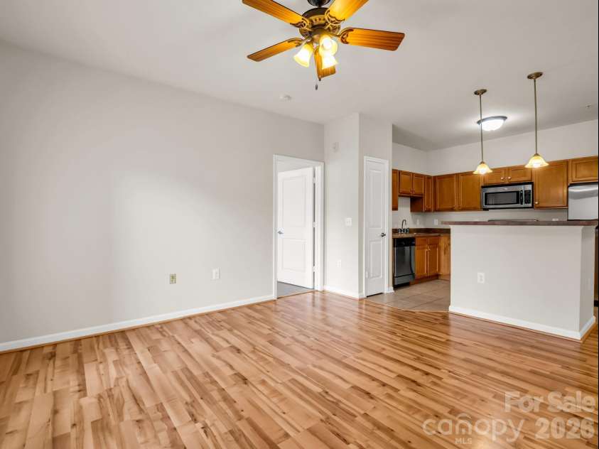 181 Brickton Village Circle, Fletcher, NC 28732.  MLS# CAR4351258, YatesRealty ID 6764. View from the living space