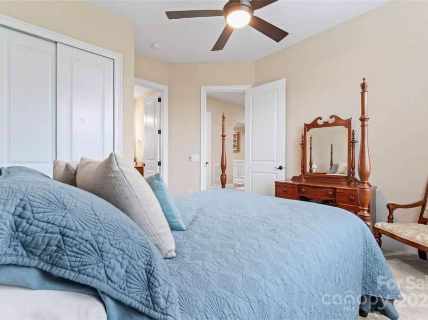 400 Eden Hollow Lane, Weddington, NC 28104.  MLS# CAR4243041, YatesRealty ID 6765. Bedroom on main floor