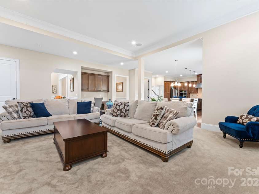 400 Eden Hollow Lane, Weddington, NC 28104.  MLS# CAR4243041, YatesRealty ID 6765. Desk area in living room