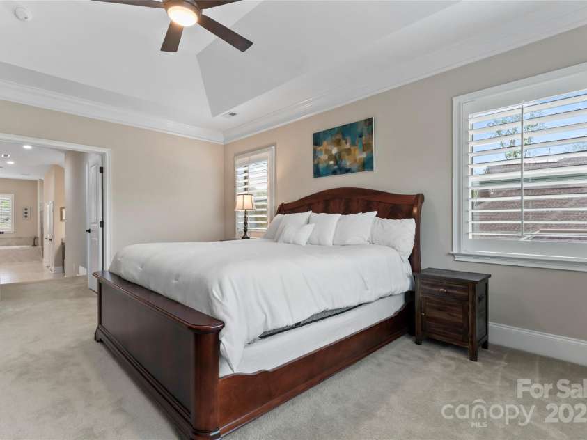 400 Eden Hollow Lane, Weddington, NC 28104.  MLS# CAR4243041, YatesRealty ID 6765. Lots of natural light in primary