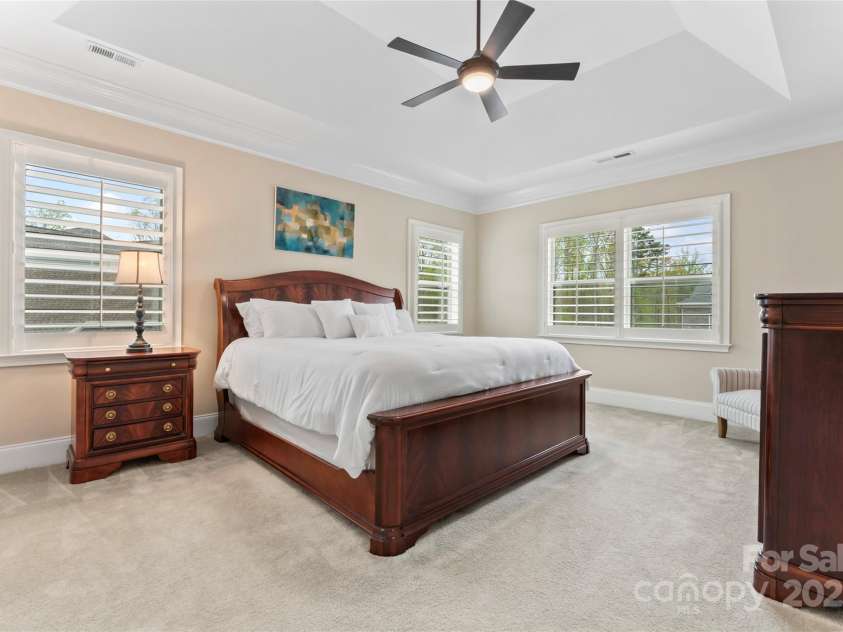 400 Eden Hollow Lane, Weddington, NC 28104.  MLS# CAR4243041, YatesRealty ID 6765. Primary bedroom