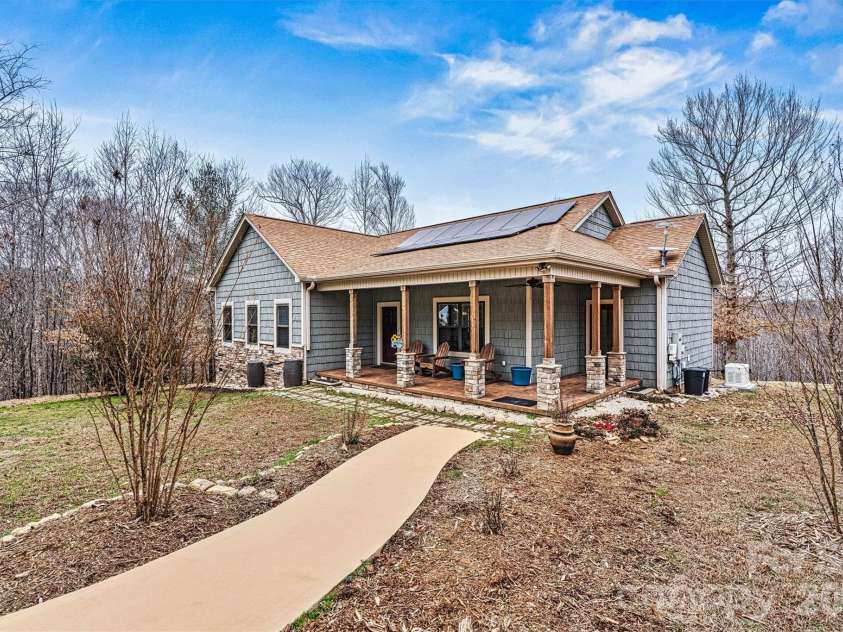 3108 Arden Way, Claremont, NC 28610.  MLS# CAR4352578, YatesRealty ID 6770. Focused Front View 