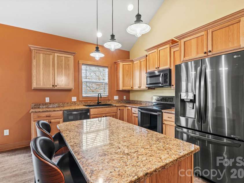 3108 Arden Way, Claremont, NC 28610.  MLS# CAR4352578, YatesRealty ID 6770. Focused Kitchen View 