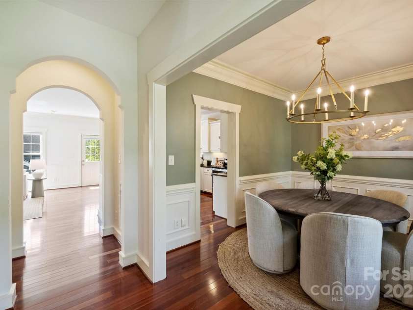 1824 Hall Avenue, Charlotte, NC 28205.  MLS# CAR4245014, YatesRealty ID 6773. Formal Dining Room