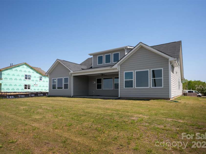 4679 Hopsack Drive, Indian Trail, NC 28079.  MLS# CAR4147350, YatesRealty ID 6774. Back of Home