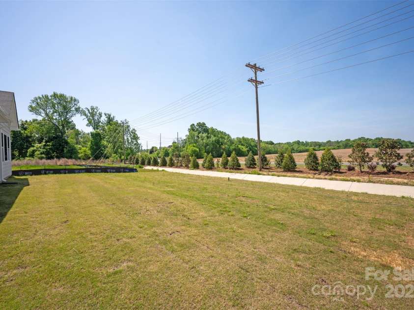 4679 Hopsack Drive, Indian Trail, NC 28079.  MLS# CAR4147350, YatesRealty ID 6774. Backyard