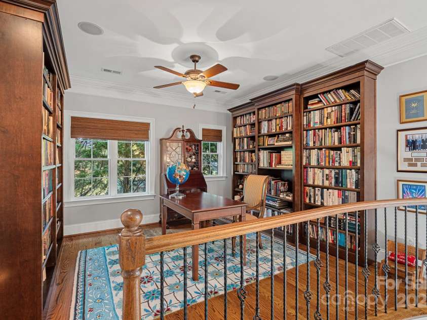 8724 Highgrove Street, Charlotte, NC 28277.  MLS# CAR4232220, YatesRealty ID 6777. Loft Library/study