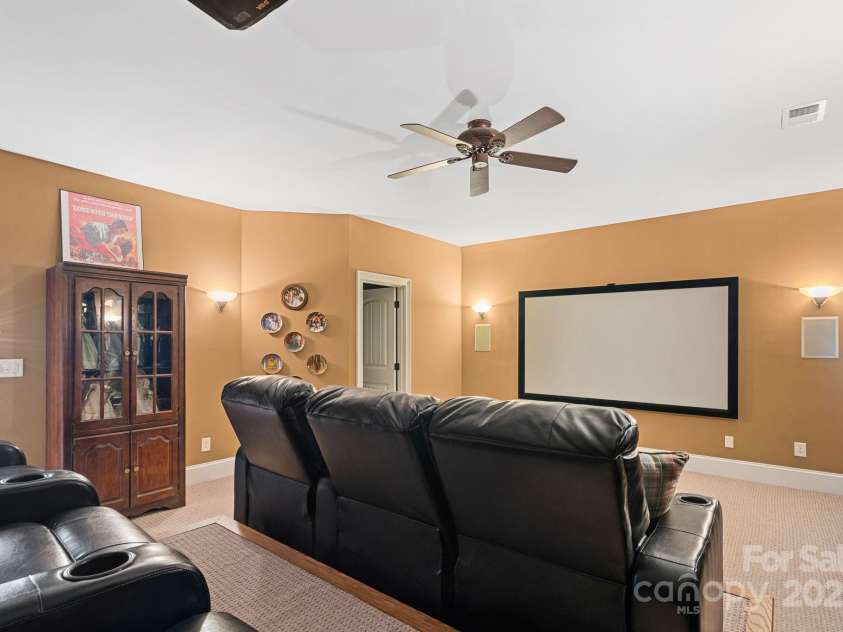 8724 Highgrove Street, Charlotte, NC 28277.  MLS# CAR4232220, YatesRealty ID 6777. Media room
