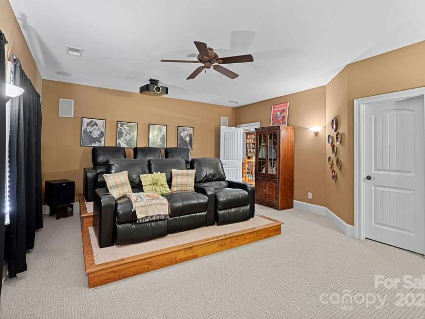 8724 Highgrove Street, Charlotte, NC 28277.  MLS# CAR4232220, YatesRealty ID 6777. Media room