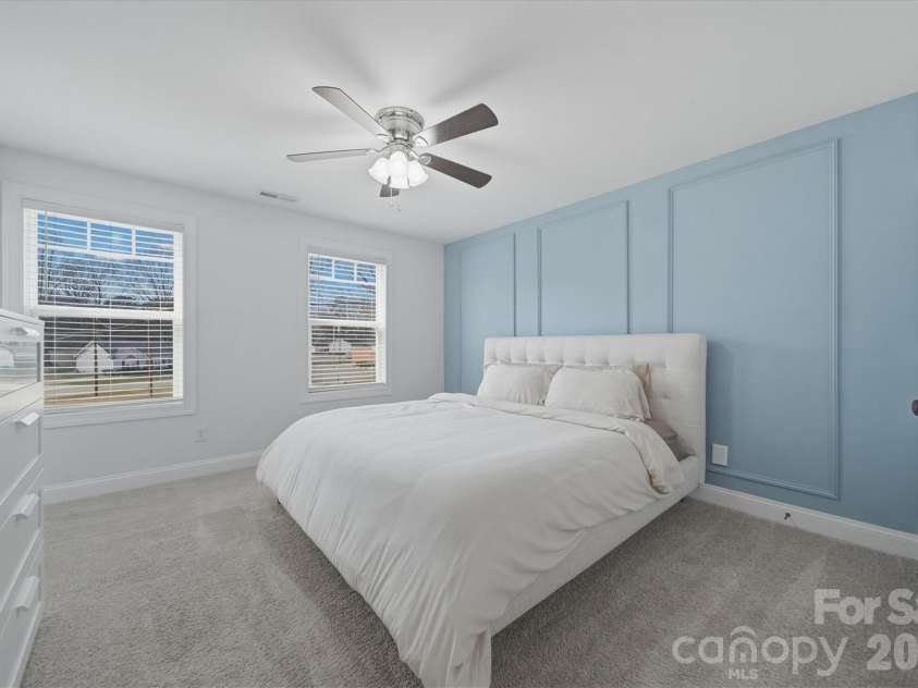406 Ruth Avenue, Kannapolis, NC 28083.  MLS# CAR4350522, YatesRealty ID 6790. Primary Bedroom
