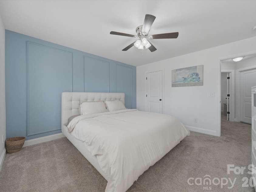 406 Ruth Avenue, Kannapolis, NC 28083.  MLS# CAR4350522, YatesRealty ID 6790. Primary Bedroom