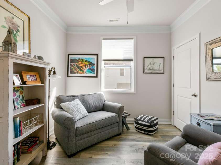 8 Southern Way Lane, Leicester, NC 28748.  MLS# CAR4226748, YatesRealty ID 6792. Third Bedroom, currently used as a flex space